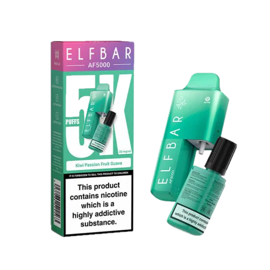 ELFBAR AF5000 Kiwi Frutto della Passione Guava
