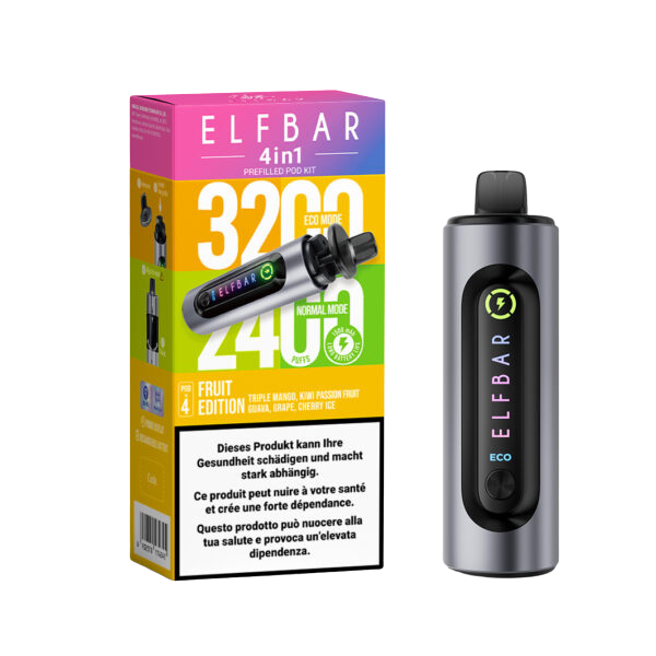 ELFBAR 4 in 1 inkl. Pods Fruit Edition
