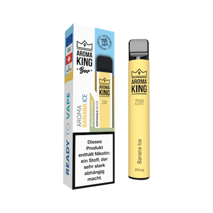 Aroma King Bar 700 Banana Ice 20mg