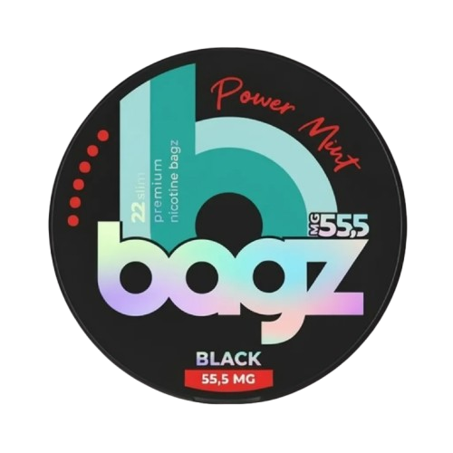 BAGZ Power Mint Black