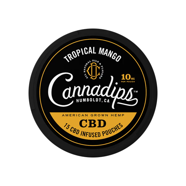 Cannadips Tropical Mango 150 mg (bustine di CBD)