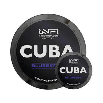 CUBA Black Blueberry Mega Can