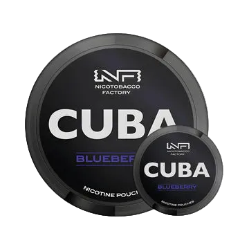 CUBA Black Blueberry Mega Can