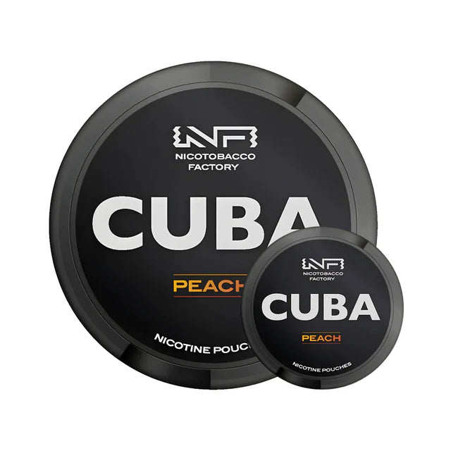CUBA Black Peach Mega Can