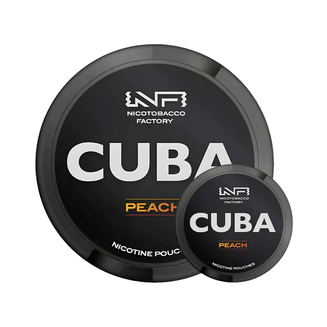 CUBA Black Peach Mega Can