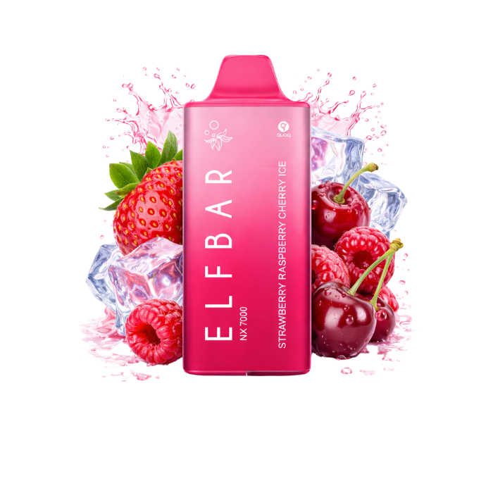 ELFBAR NX 7000 Kit Strawberry Raspberry Cherry Ice