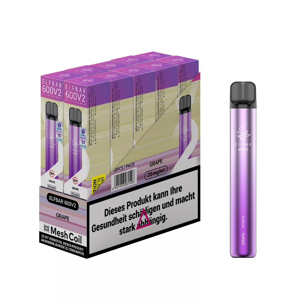ELFBAR 600 V2 Grape