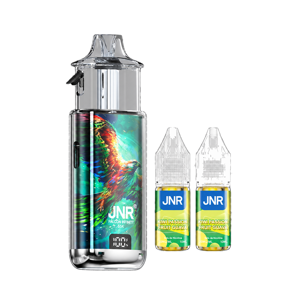 JNR Falcon Infinity 55K Kit Kiwi Passionfruit Guava