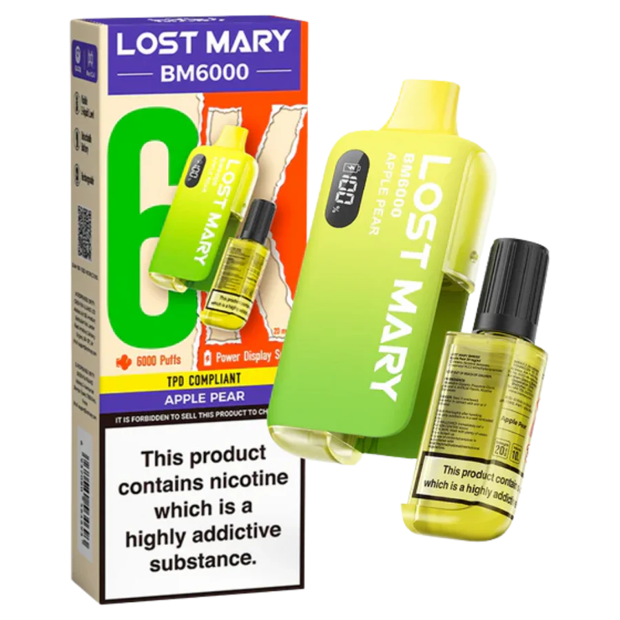 LOST MARY BM6000 Mela Pera