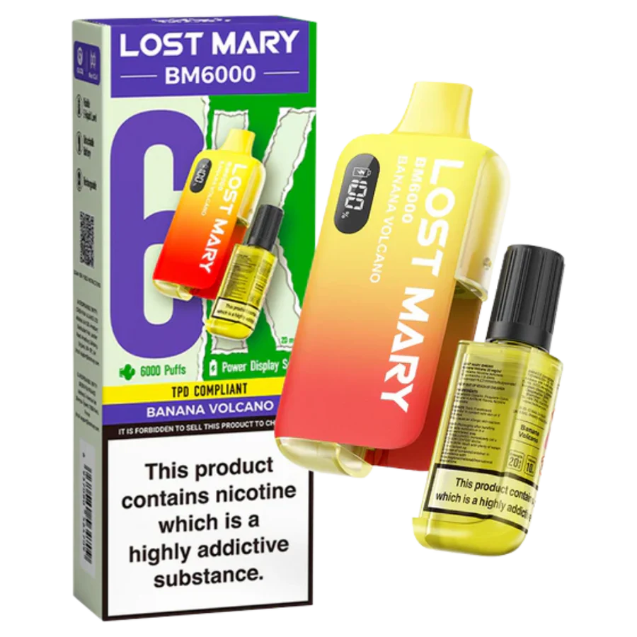 Vulcano di banane BM6000 di LOST MARY