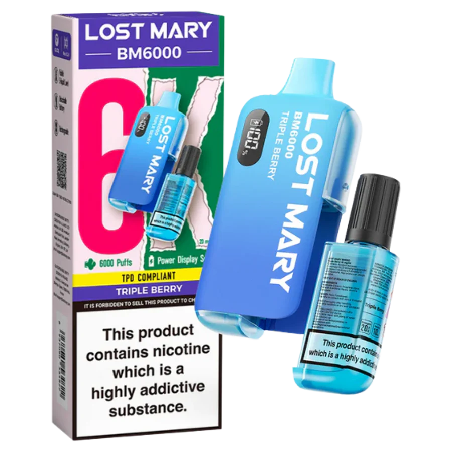 LOST MARY BM6000 Triple Berry