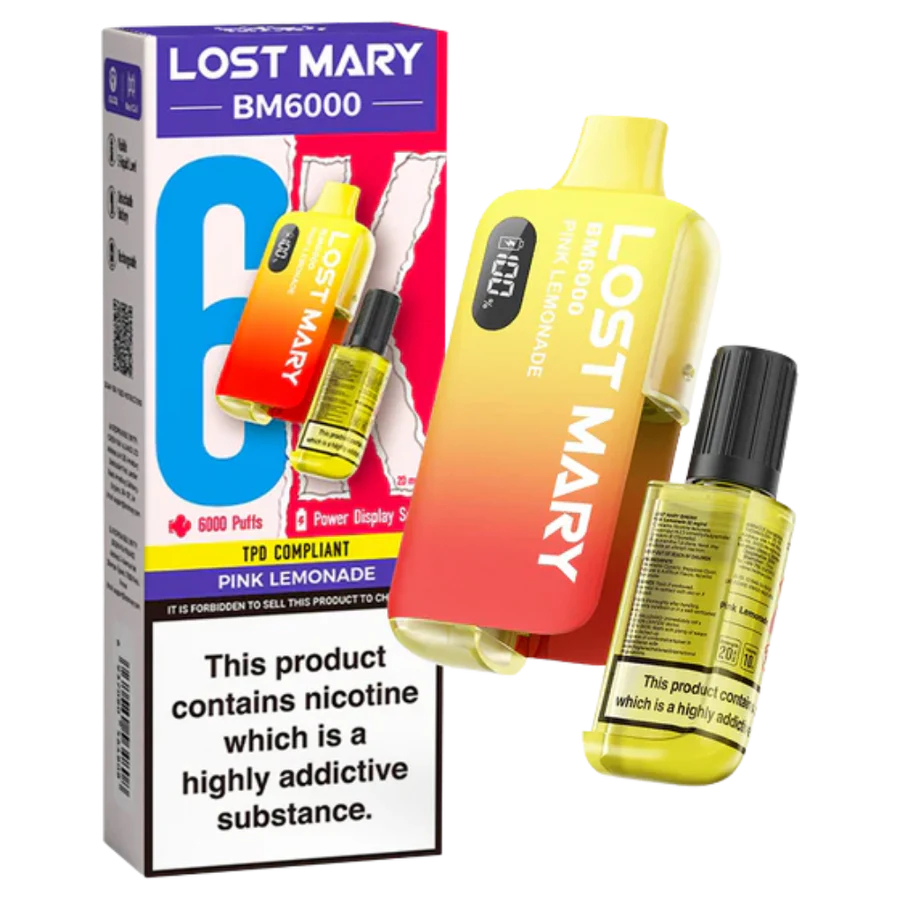 LOST MARY BM6000 Limonata Rosa