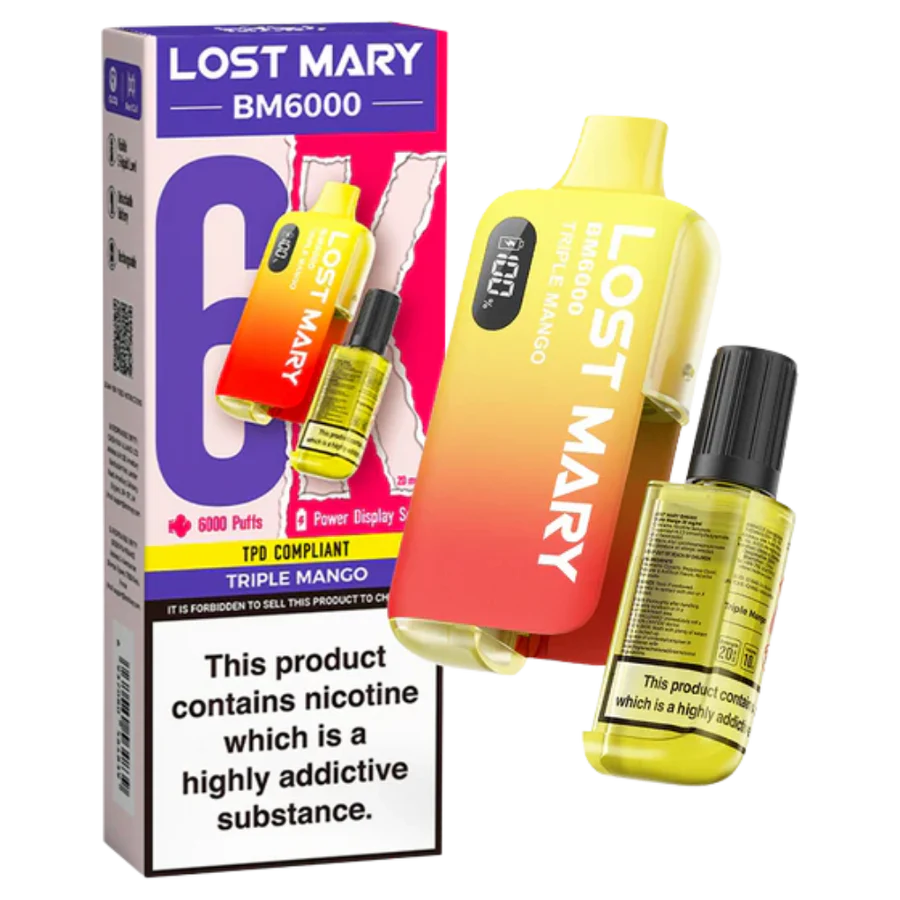 LOST MARY BM6000 Triplo Mango