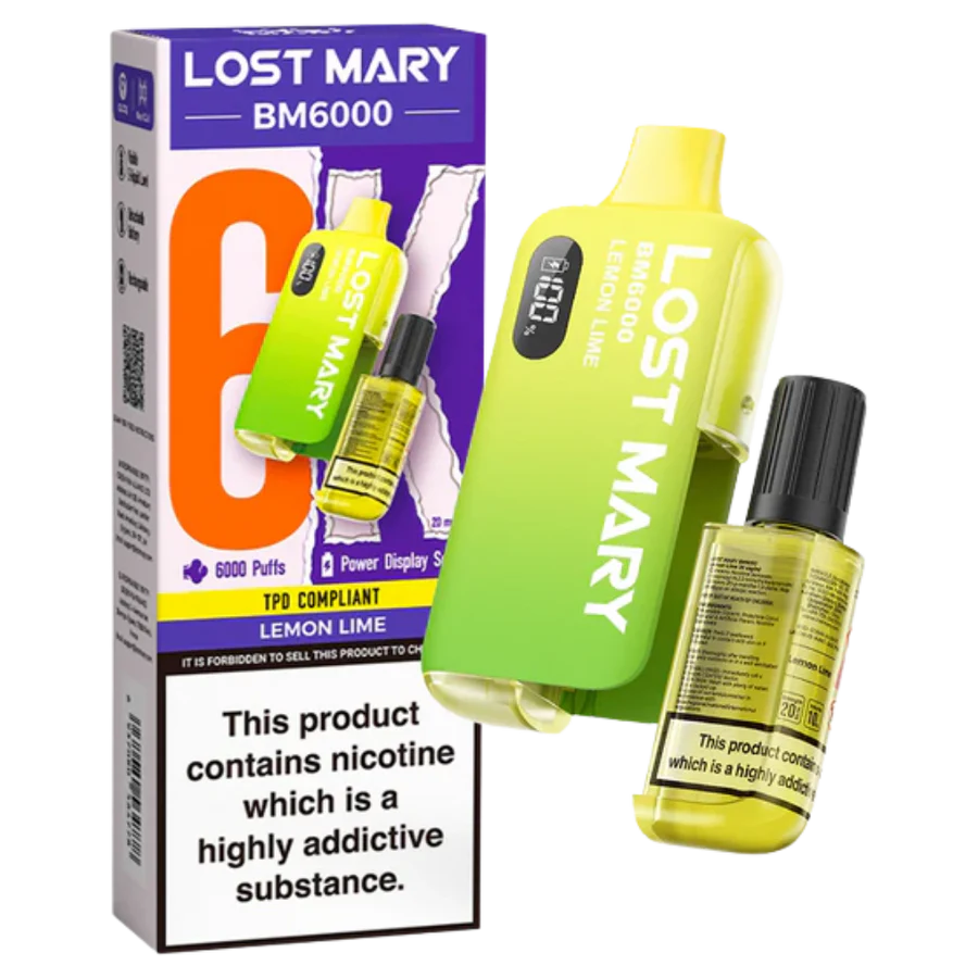 LOST MARY BM6000 Limone e Lime