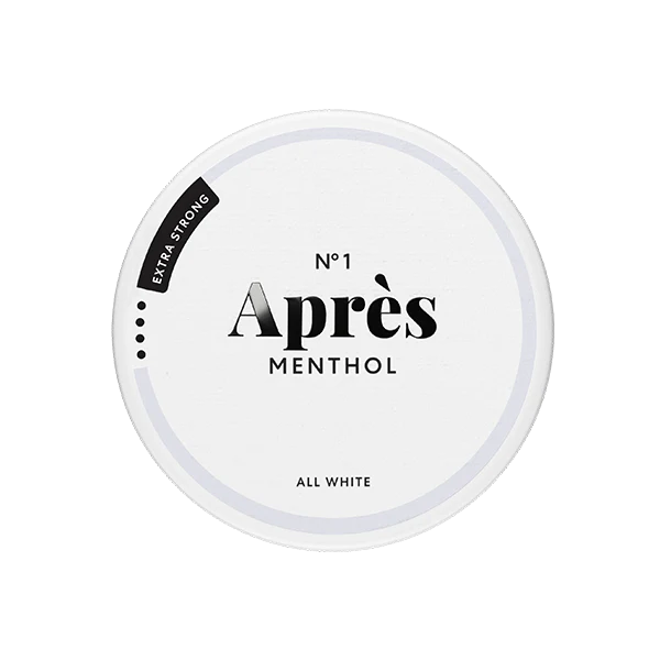 Après No.1 Menthol X-Strong AW (tutto bianco)