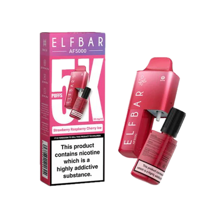 ELFBAR AF5000 Strawberry Raspberry Cherry Ice