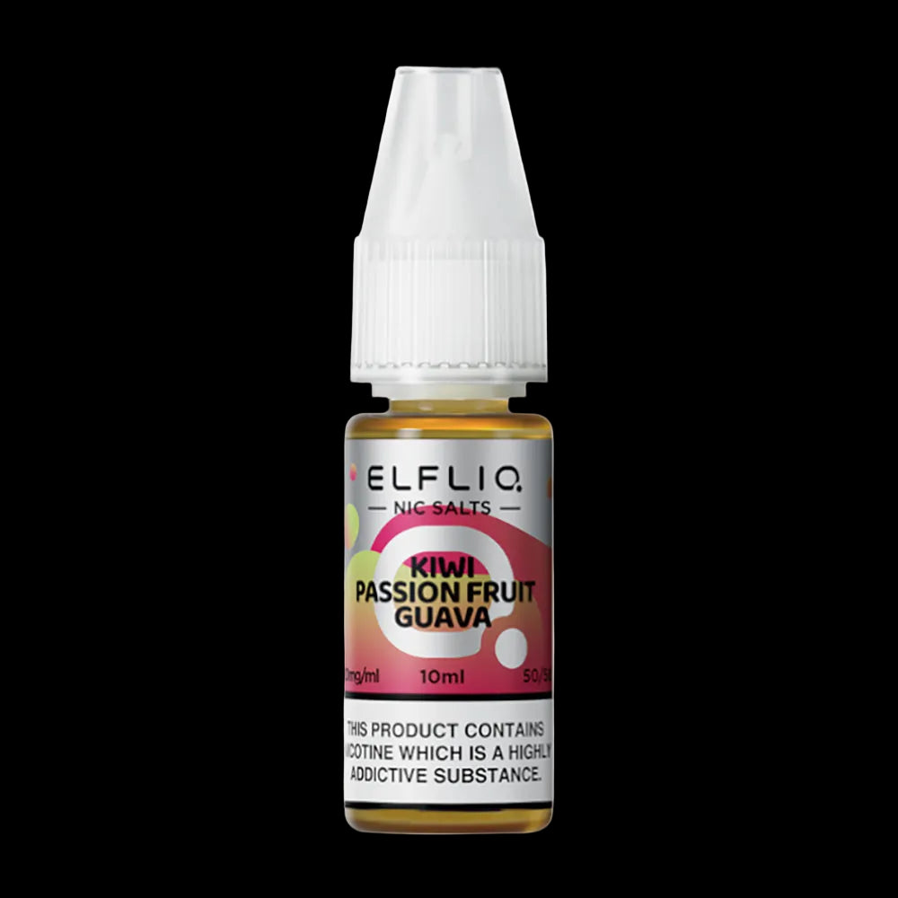 ELFBAR ELFLIQ Liquid 20mg 10ml Kiwi Passion Fruit Guava