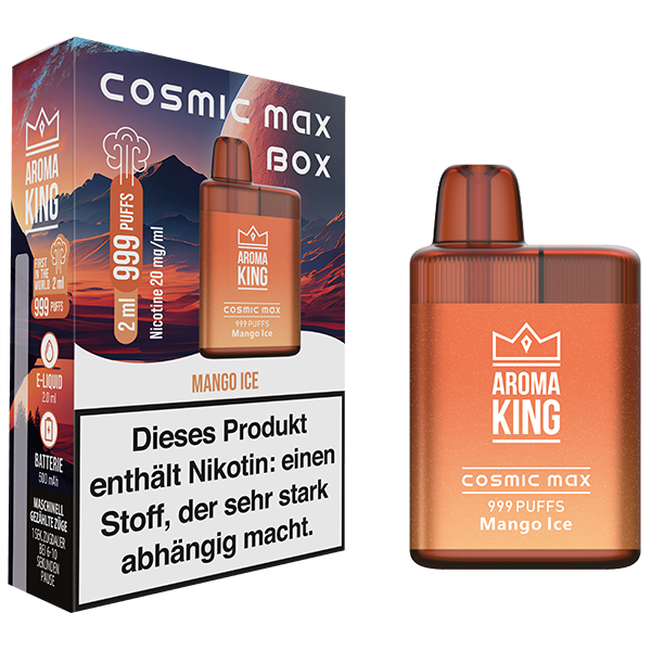 Aroma King Cosmic Max Box Mango Ice