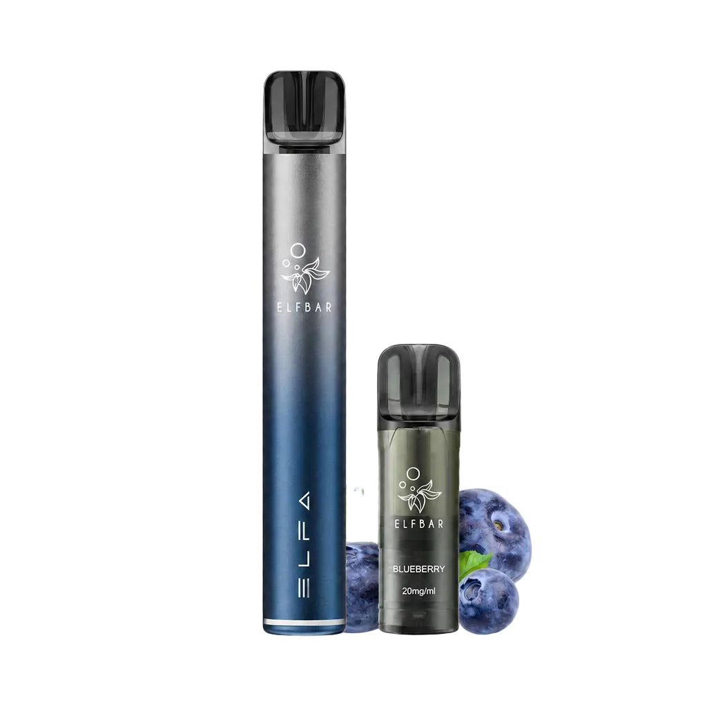 ELFBAR Elfa Pro Kit 2ml Twilight Blue & Blueberry