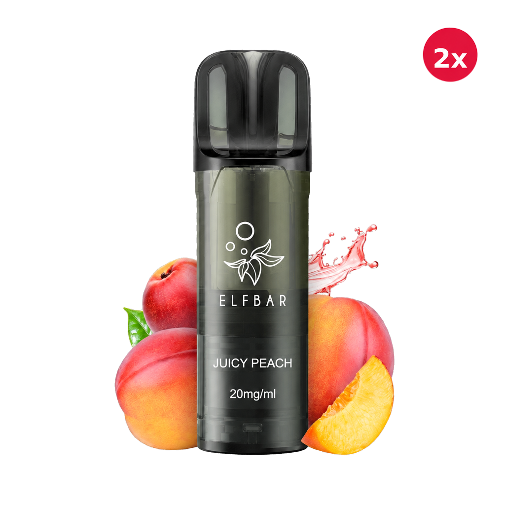 ELFBAR Elfa Pro Pods V2 2×2ml Juicy Peach