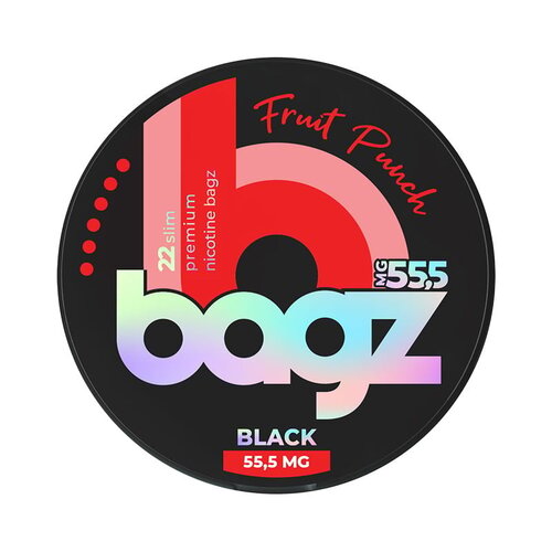 BAGZ Fruit Punch Black