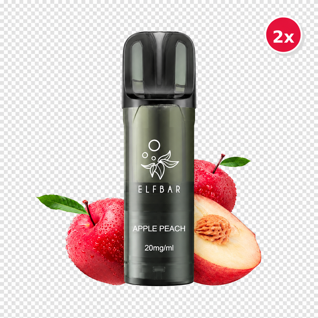 ELFBAR Elfa Pro Pods 2×2ml Apple Peach