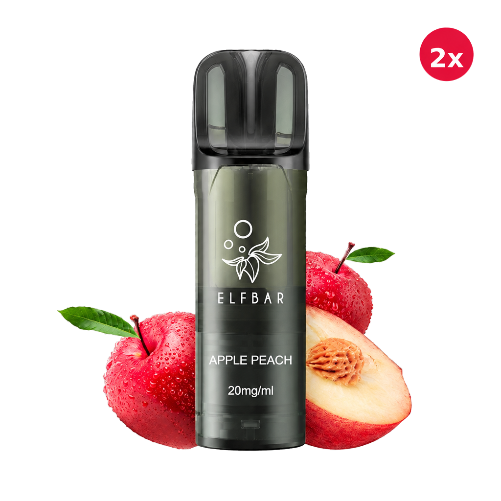 ELFBAR Elfa Pro Pods 2×2ml Apple Peach