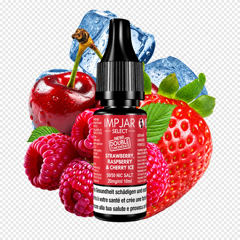 IMP JAR Liquid 20mg 10ml Strawberry Raspberry Cherry Ice