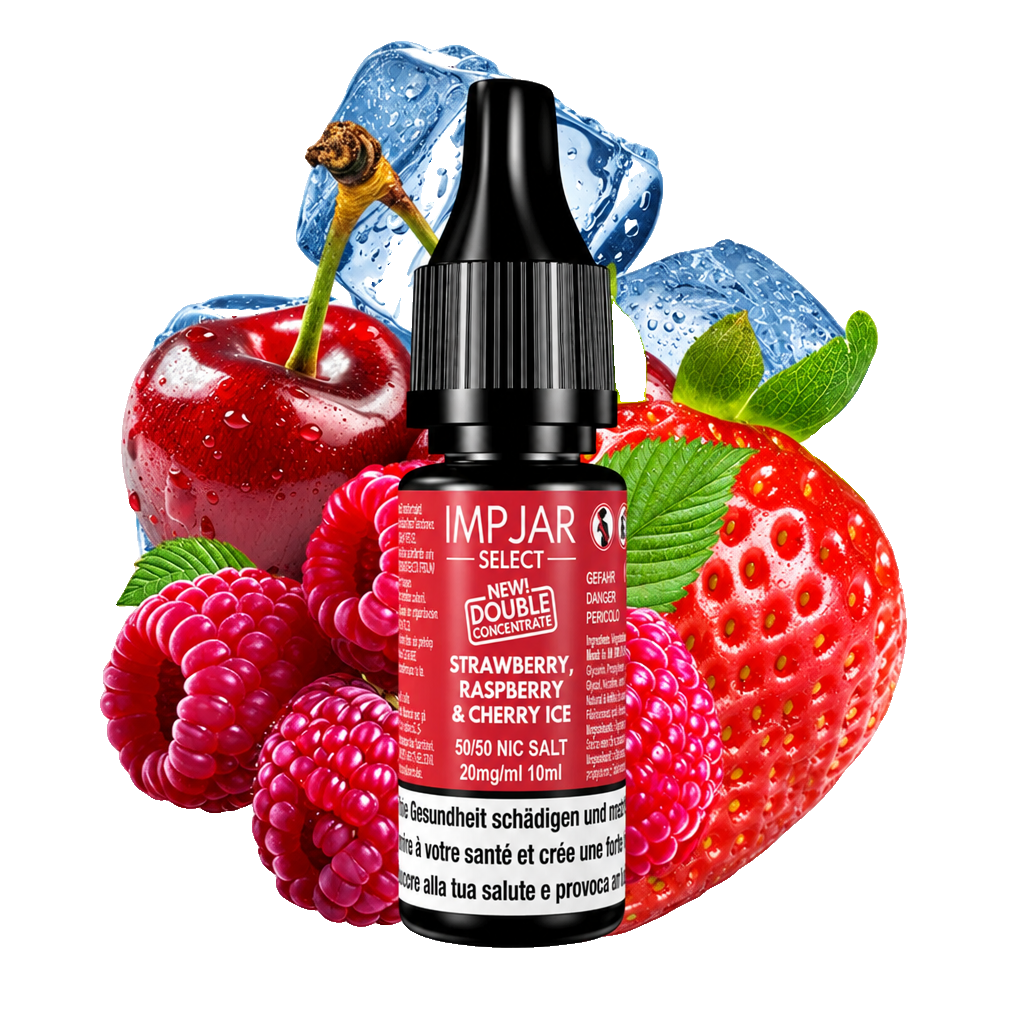 IMP JAR Liquid 20mg 10ml Strawberry Raspberry Cherry Ice