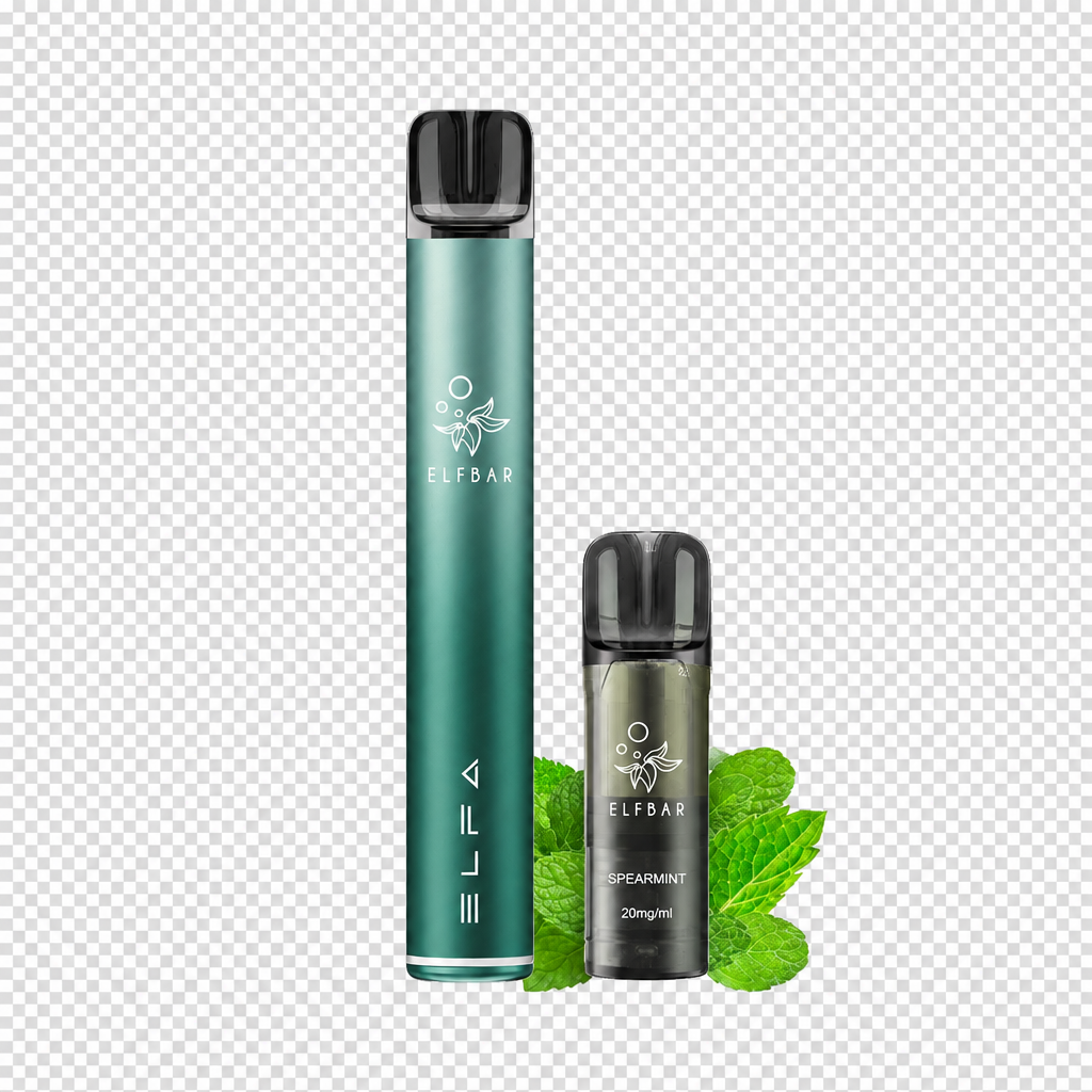 ELFBAR Elfa Pro Kit 2ml Twilight Cyan & Spearmint