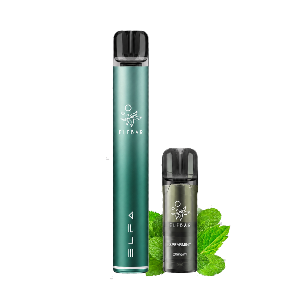 ELFBAR Elfa Pro Kit 2ml Twilight Cyan & Spearmint