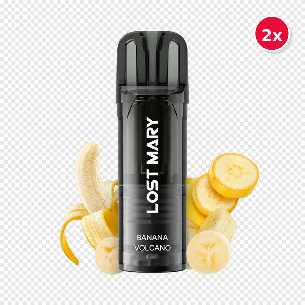 LOST MARY WAVI Pods 2×2ml Banana Volcano