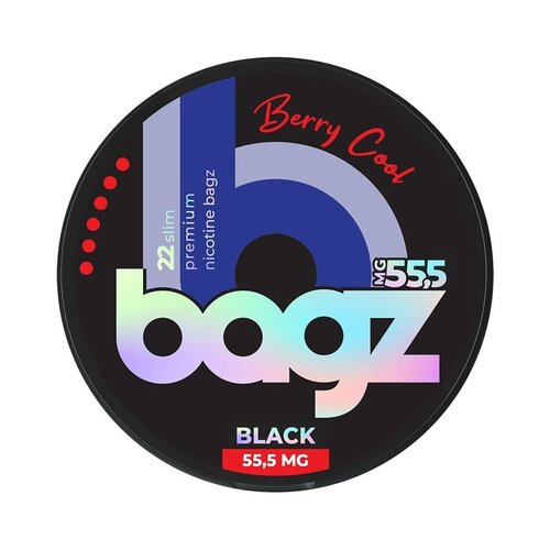 BAGZ Berry Cool Black