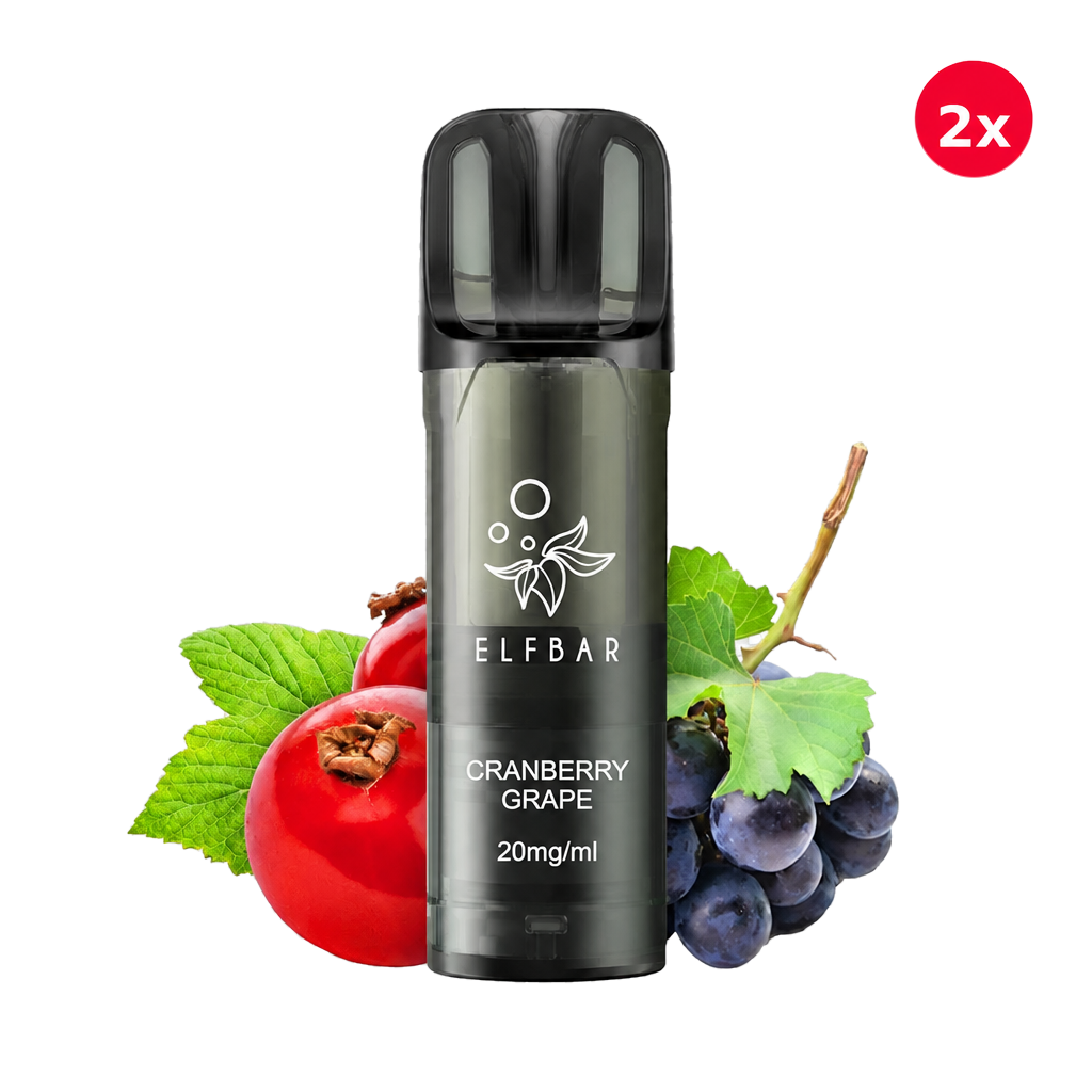 ELFBAR Elfa Pro Pods 2×2ml Cranberry Grape