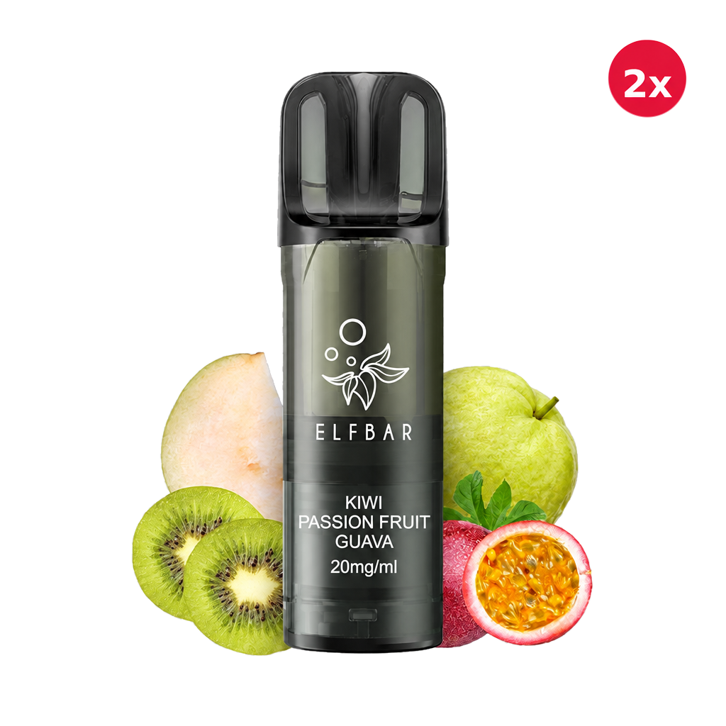 ELFBAR Elfa Pro Pods 2×2ml Kiwi Passionfruit Guava