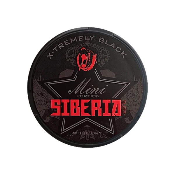 Siberia Siberia Nero -80 gradi WDP Mini (porzione bianca secca)