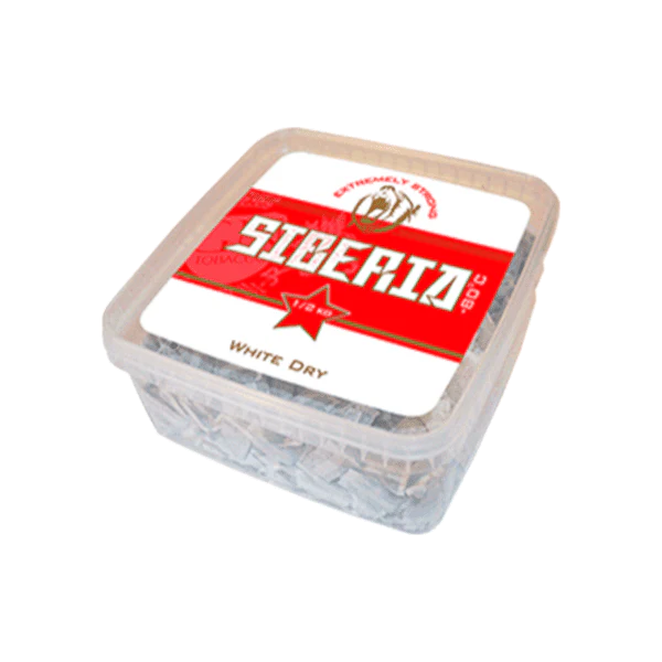 Siberia Rosso -80 gradi WDP Scatola da 500 g (porzione bianca secca)