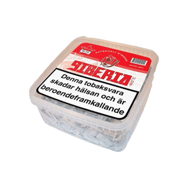 Siberia Rosso -80 Gradi Slim Scatola da 500 g