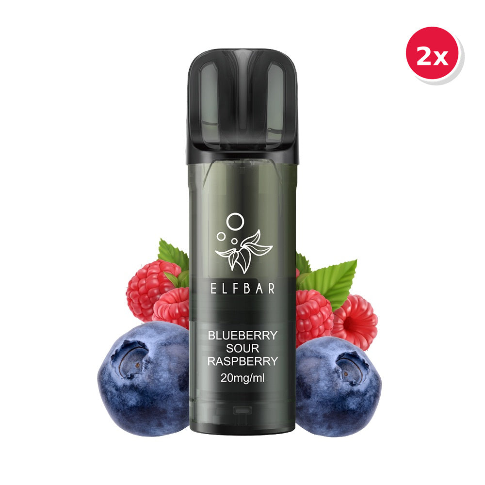 ELFBAR Elfa Pro Pods 2×2ml Blueberry Sour Raspberry