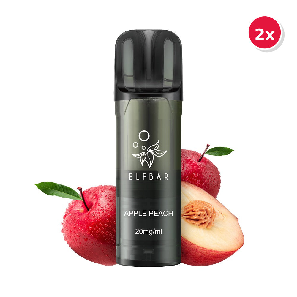 ELFBAR Elfa Pro Pods 2×2ml Apple Peach