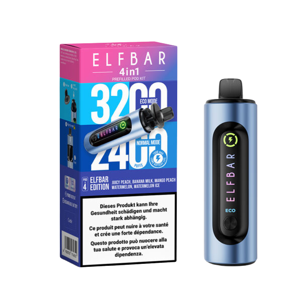 ELFBAR 4 in 1 inkl. Pods ELFBAR Edition