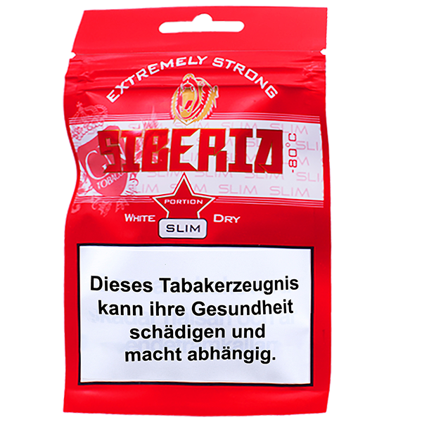 SIBERIA Red Dry Slim Soft Pack 13g