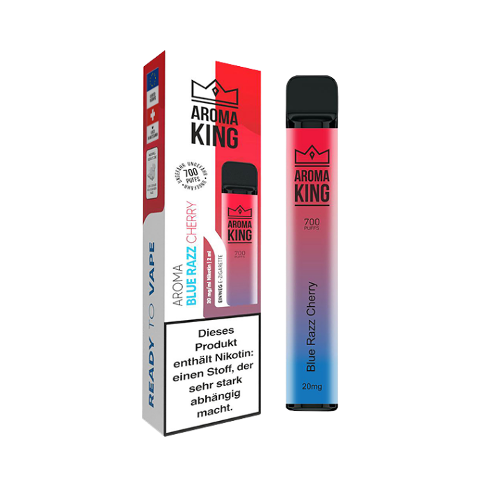 Aroma King Bar 700 Blue Razz Cherry 20mg