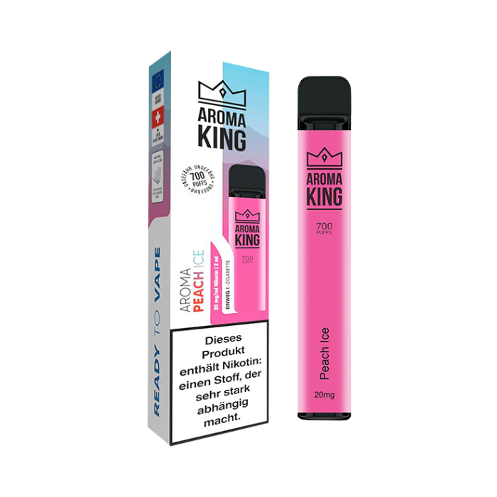 Aroma King Bar 700 Peach Ice 20mg
