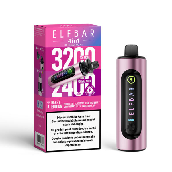 ELFBAR 4 in 1 inkl. Pods Berry Edition