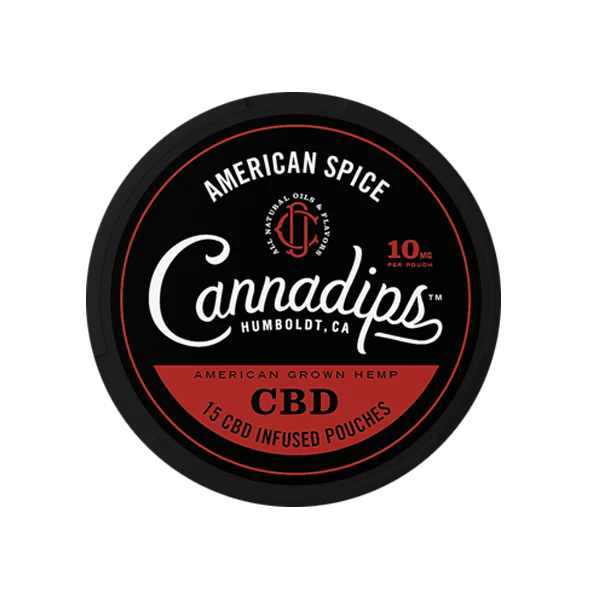Cannadips American Spice 150mg (Sachets CBD) 