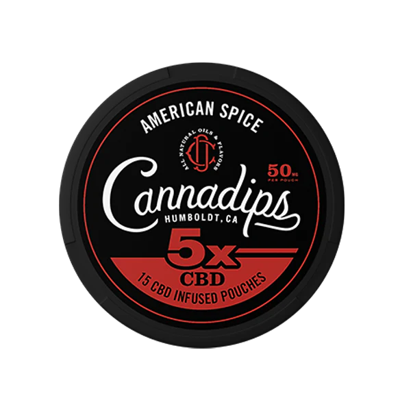 Cannadips American Spice 150mg (Sachets CBD) 