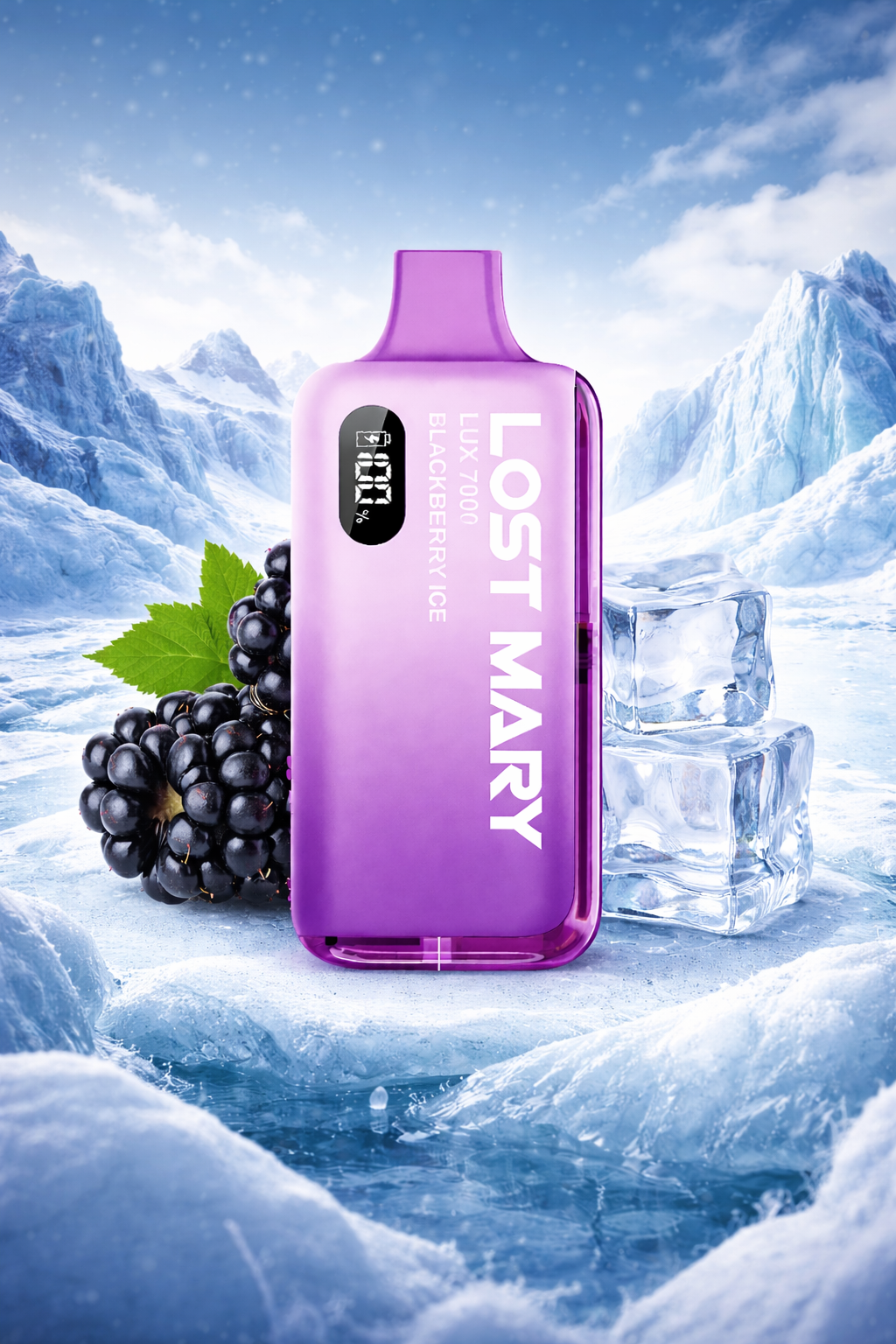 LOST MARY LUX 7000 Kit Blackberry Ice
