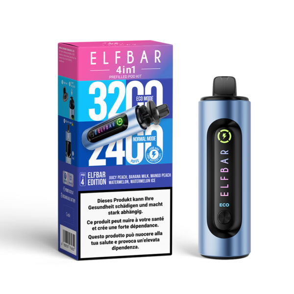 ELFBAR 4 in 1 inkl. Pods ELFBAR Edition