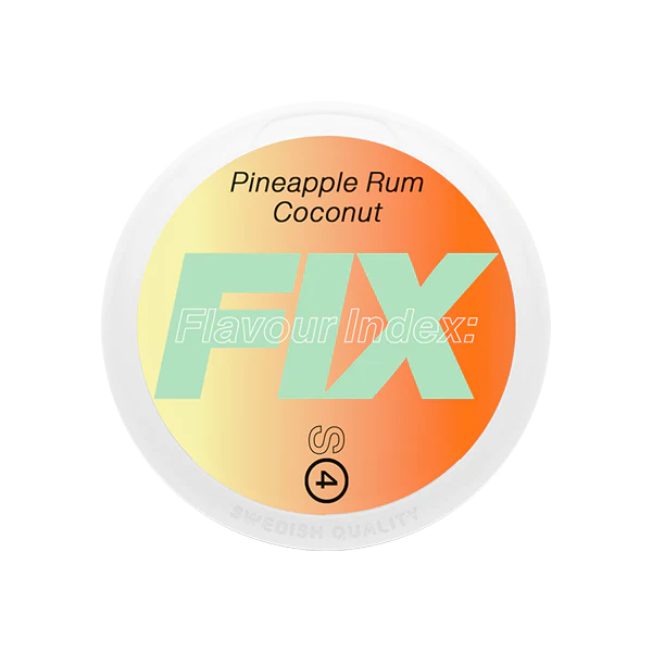 FIX Pineapple Rum Coconut AW Slim (All White)